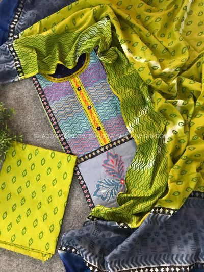 Hand Stitch Butics(3 Piece)