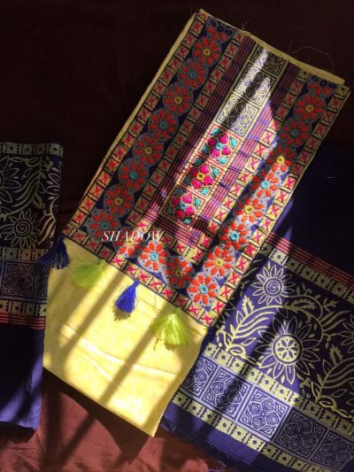 Hand Stitch Butics(3 Piece)