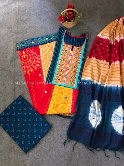 Hand Stitch Butics(3 Piece)