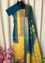 সুইস লন + কাতান ওড়না | Premium Swiss Lawn with Katan Orna