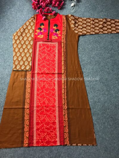 নতুন কালেকশনের ট্রেন্ডি ডিজাইনের স্টাইলিশ কুর্তি-(১ পিস)