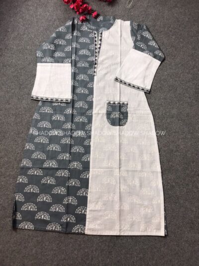 নতুন কালেকশনের ট্রেন্ডি ডিজাইনের স্টাইলিশ কুর্তি-(১ পিস)