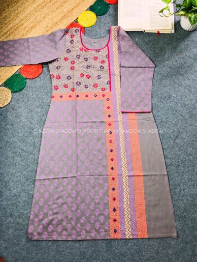 নতুন কালেকশনের ট্রেন্ডি ডিজাইনের স্টাইলিশ কুর্তি-(১ পিস)