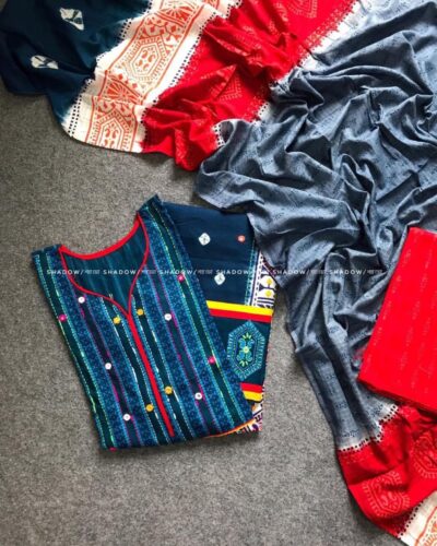 Hand Stitch Butics(3 Piece)