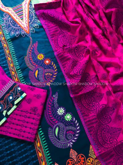 Hand Stitch Butics(3 Piece)