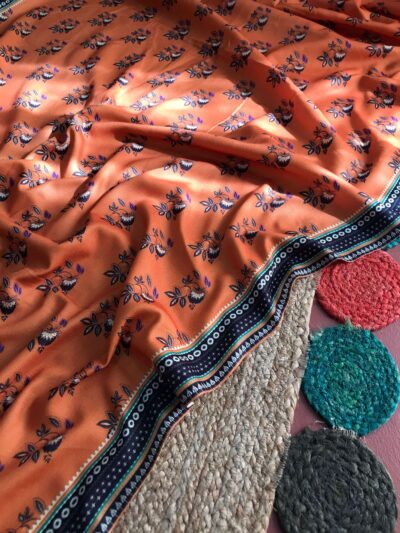 প্রিমিয়াম সফট ওয়েট প্রিন্টেড শাল-স্টাইলিশ ও এলিগেন্ট