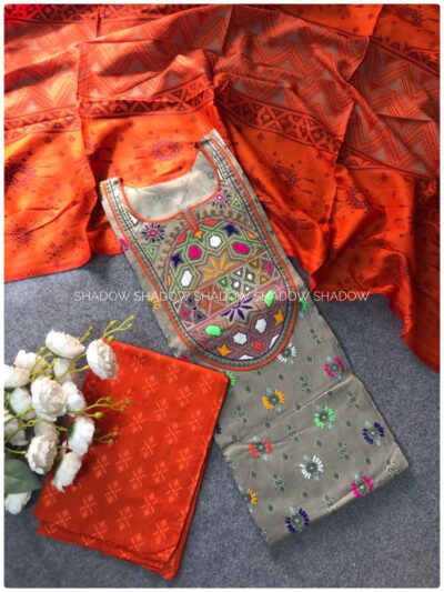 Hand Stitch Butics(3 Piece)