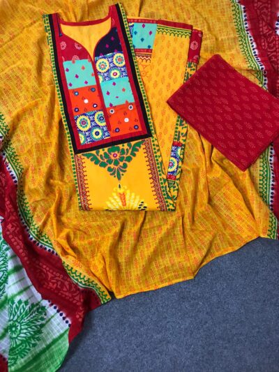 Hand Stitch Butics(3 Piece)