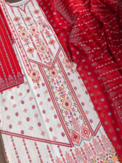 আমাদের পিওর কটন এমব্রয়ডারি & স্ক্রিন প্রিন্টেড ড্রেস, স্টাইল + আরাম = পারফেক্ট কম্বো! 😍