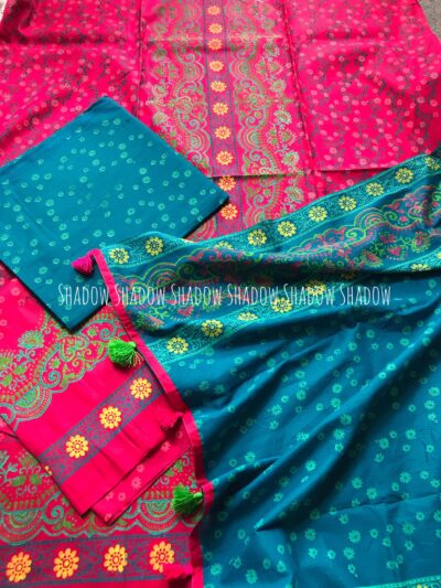 New Premium Cotton Block Print (3 Piece)